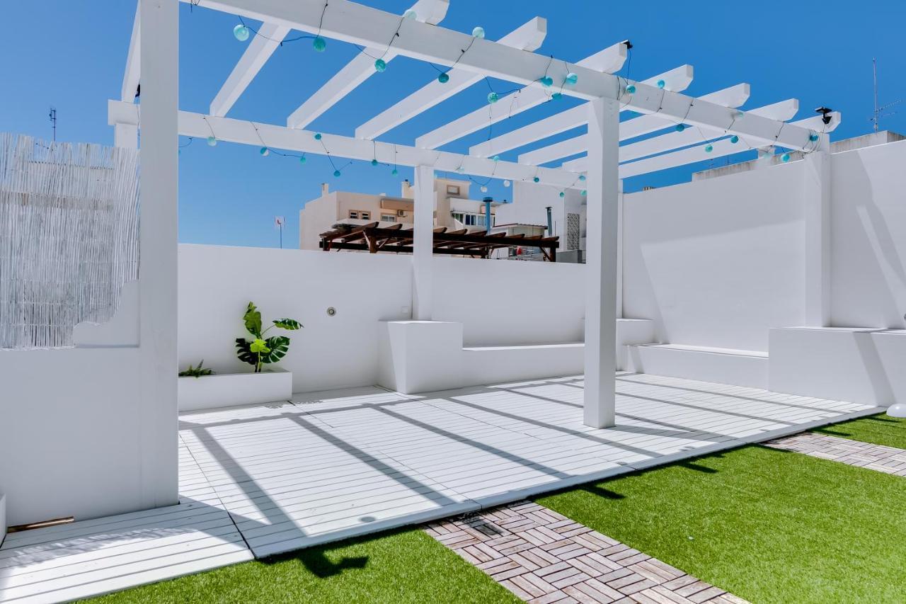 Terrasse Blanche Villa Olhão Exteriör bild